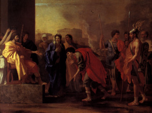 N.Poussin Magnanimity of Scipio. Museum of Fine Arts. Pushkin. Moscow